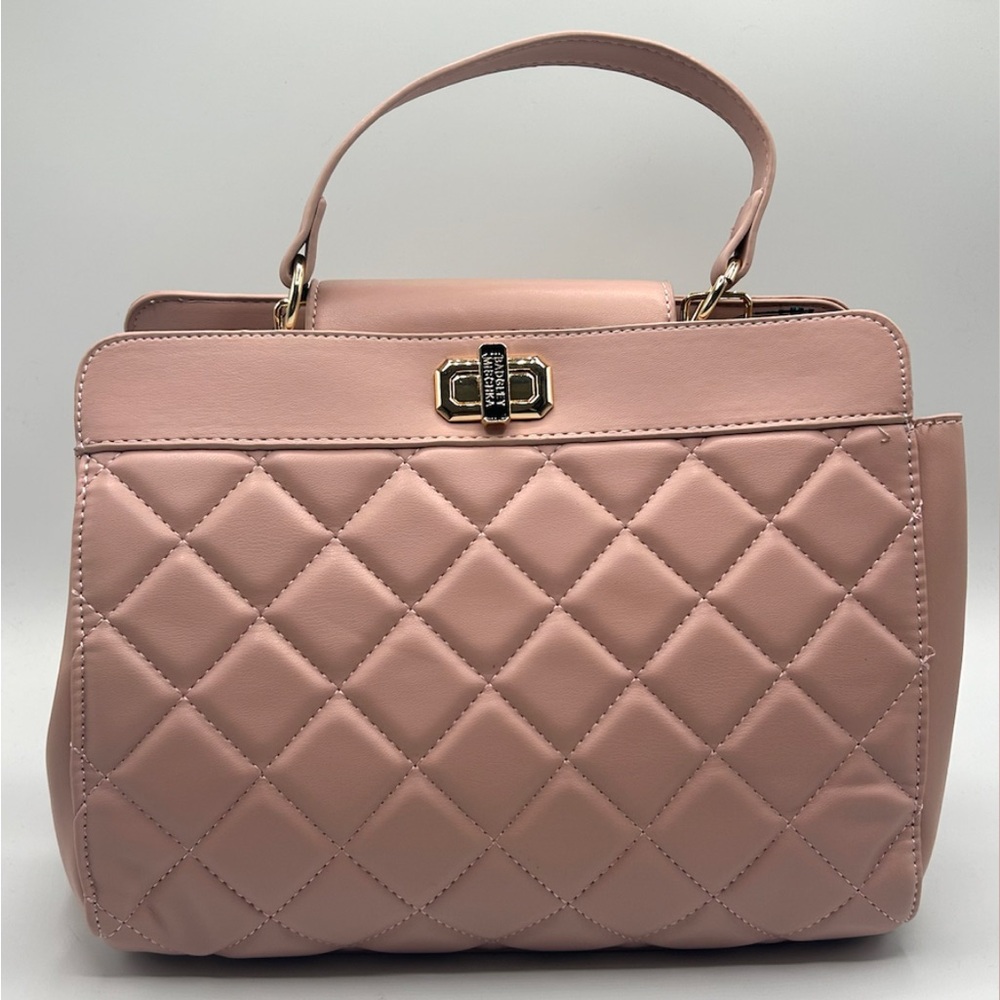 Badgley mischka quilted mini tote NWT